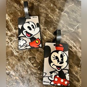 Disney - American Tourister Set of Mickey & Minnie Mouse Luggage Tags